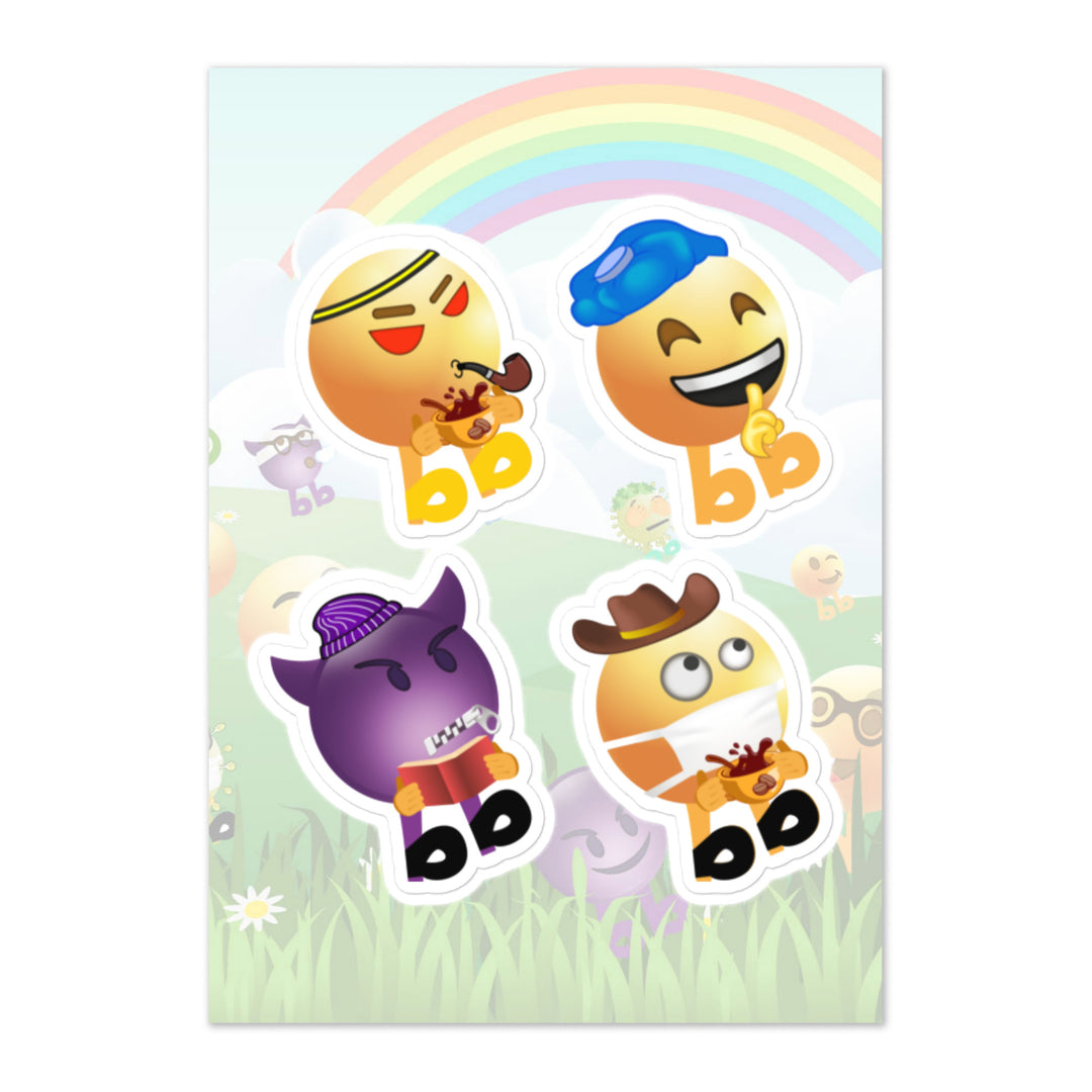 Megabb PaPa Stickers - Emojibb