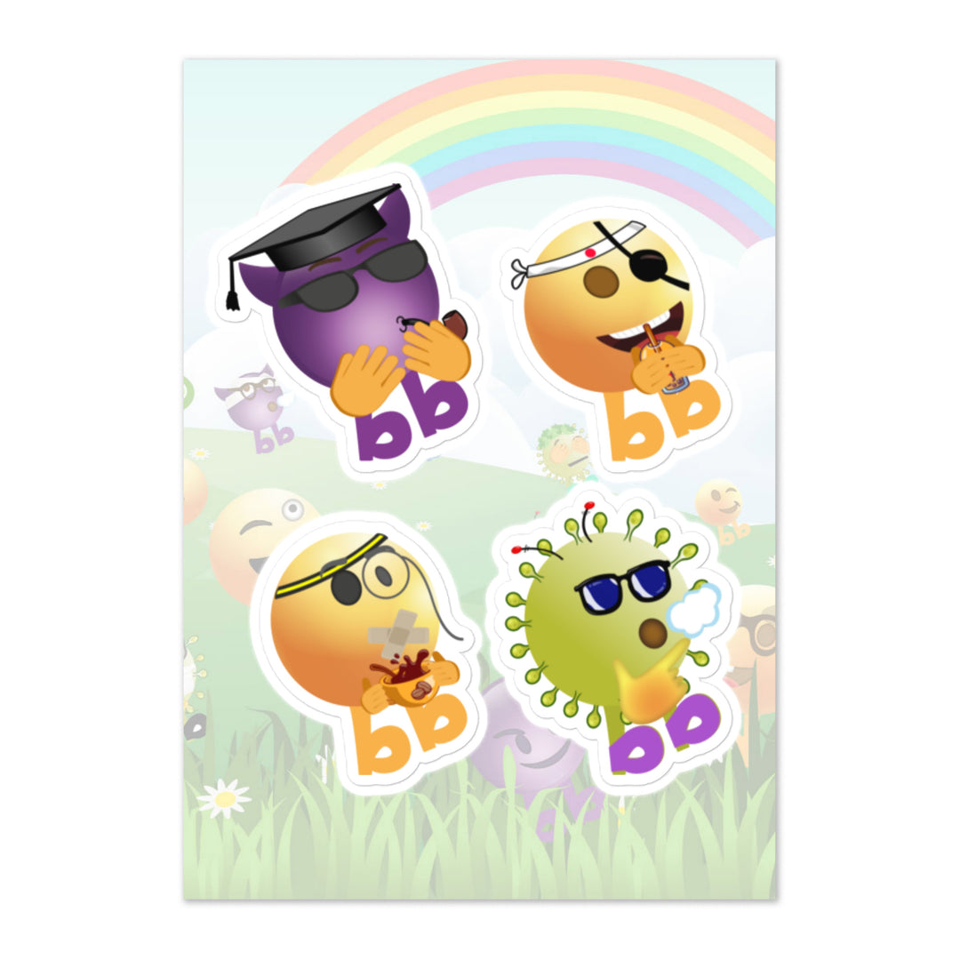 Megabb PaPa Stickers - Emojibb