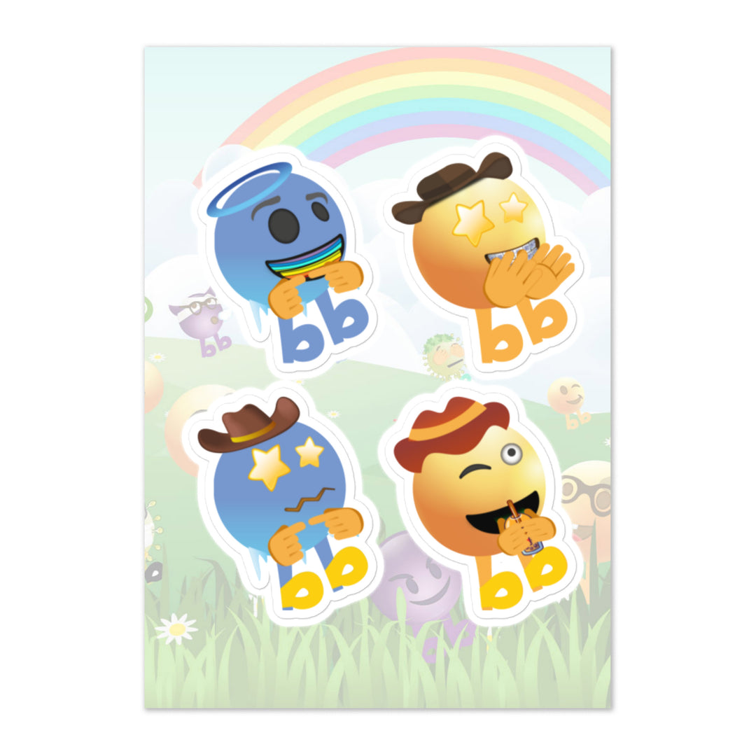 Megabb PaPa Stickers - Emojibb