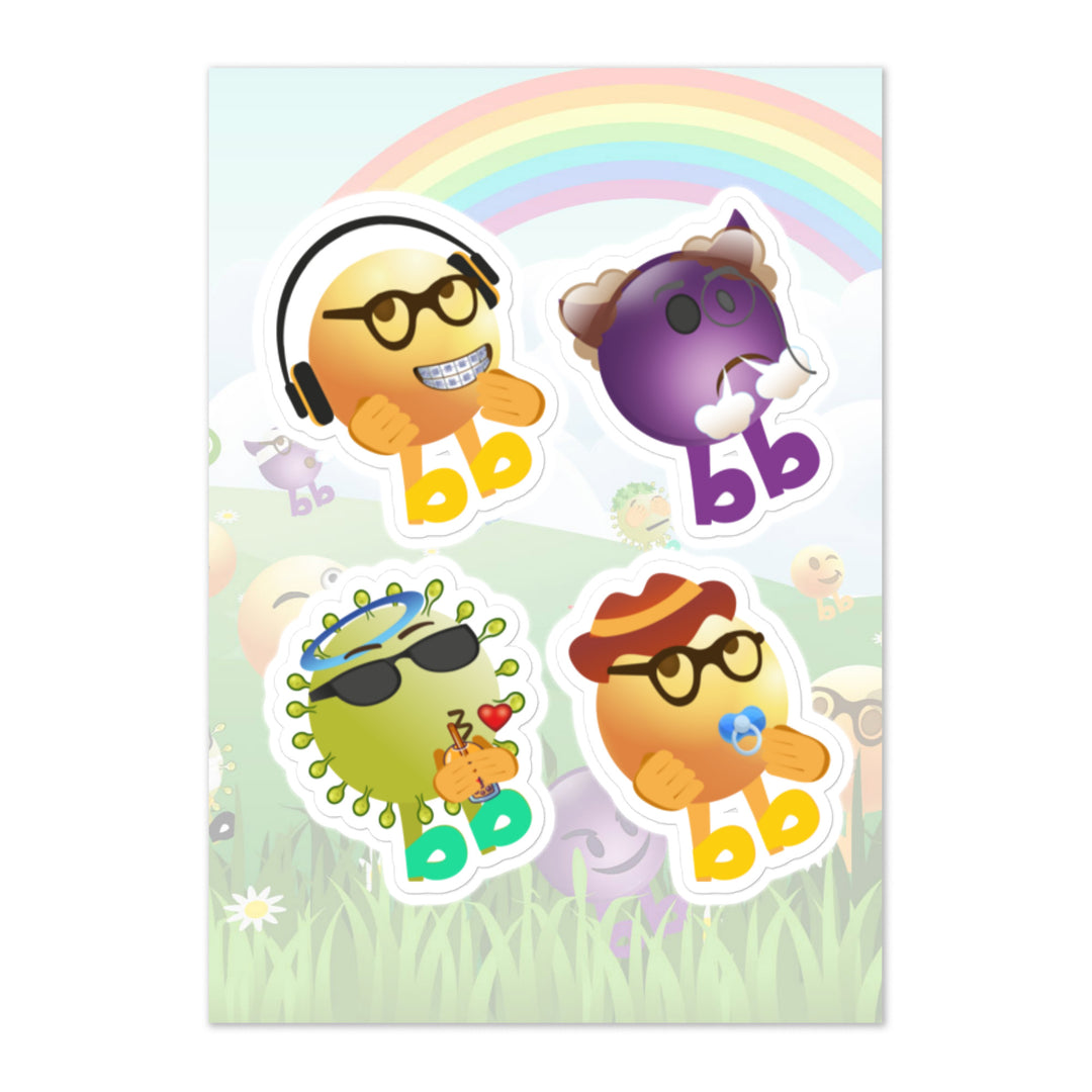 Megabb PaPa Stickers - Emojibb