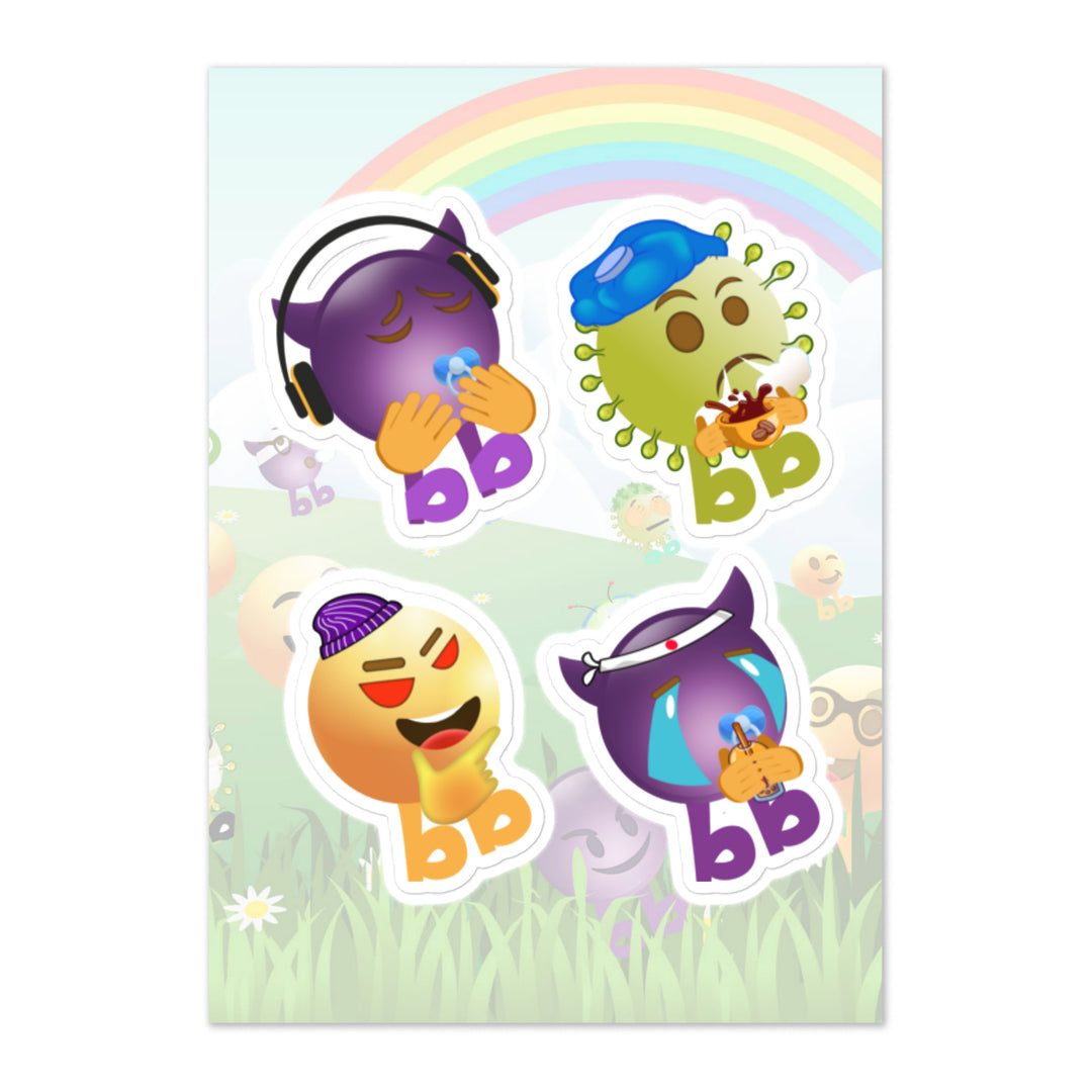 Megabb PaPa Stickers - Emojibb