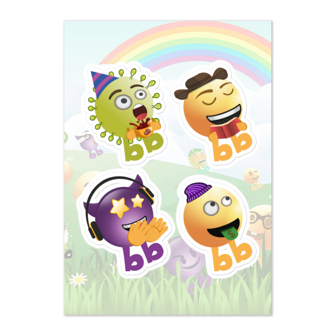 Megabb PaPa Stickers - Emojibb