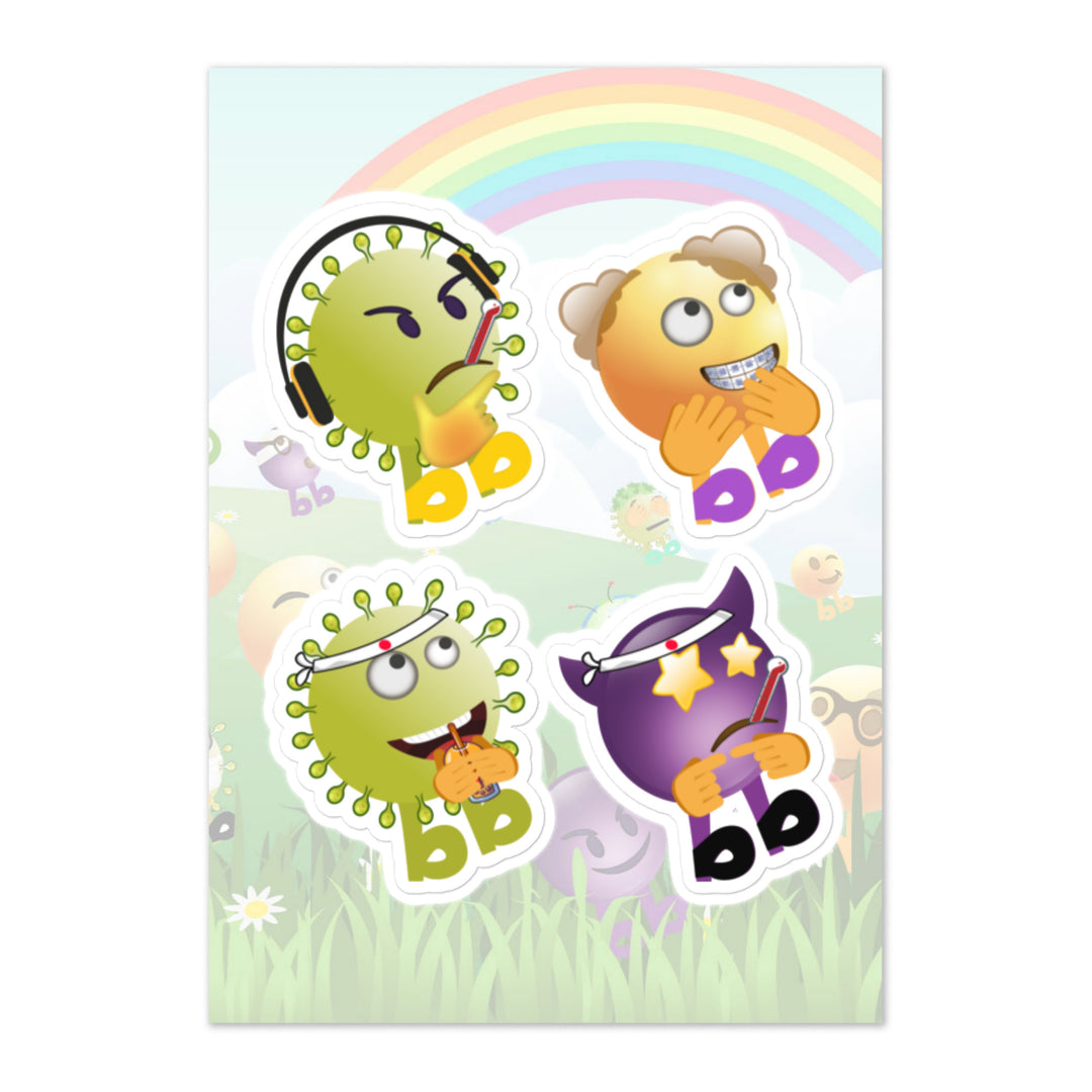 Megabb PaPa Stickers - Emojibb