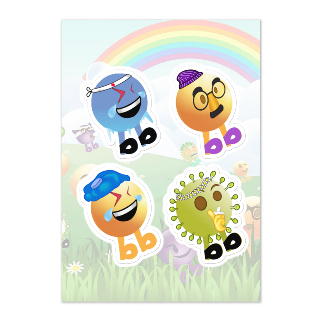 Megabb PaPa Stickers - Emojibb