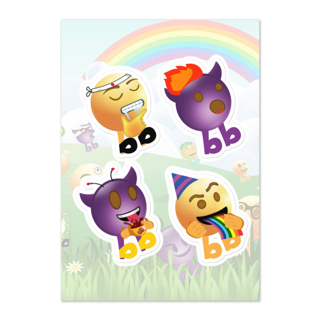 Megabb PaPa Stickers - Emojibb