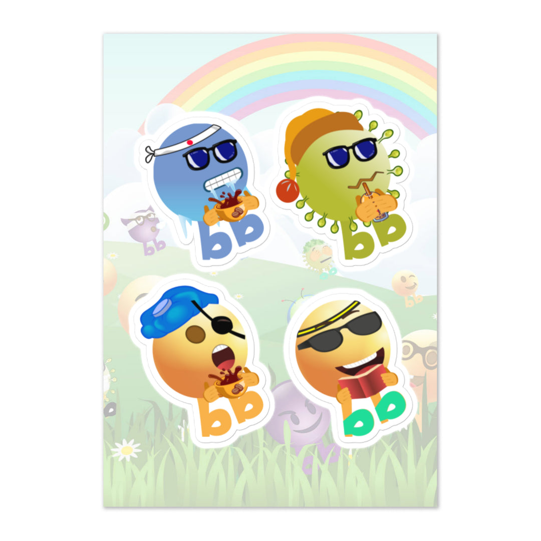 Megabb PaPa Stickers - Emojibb