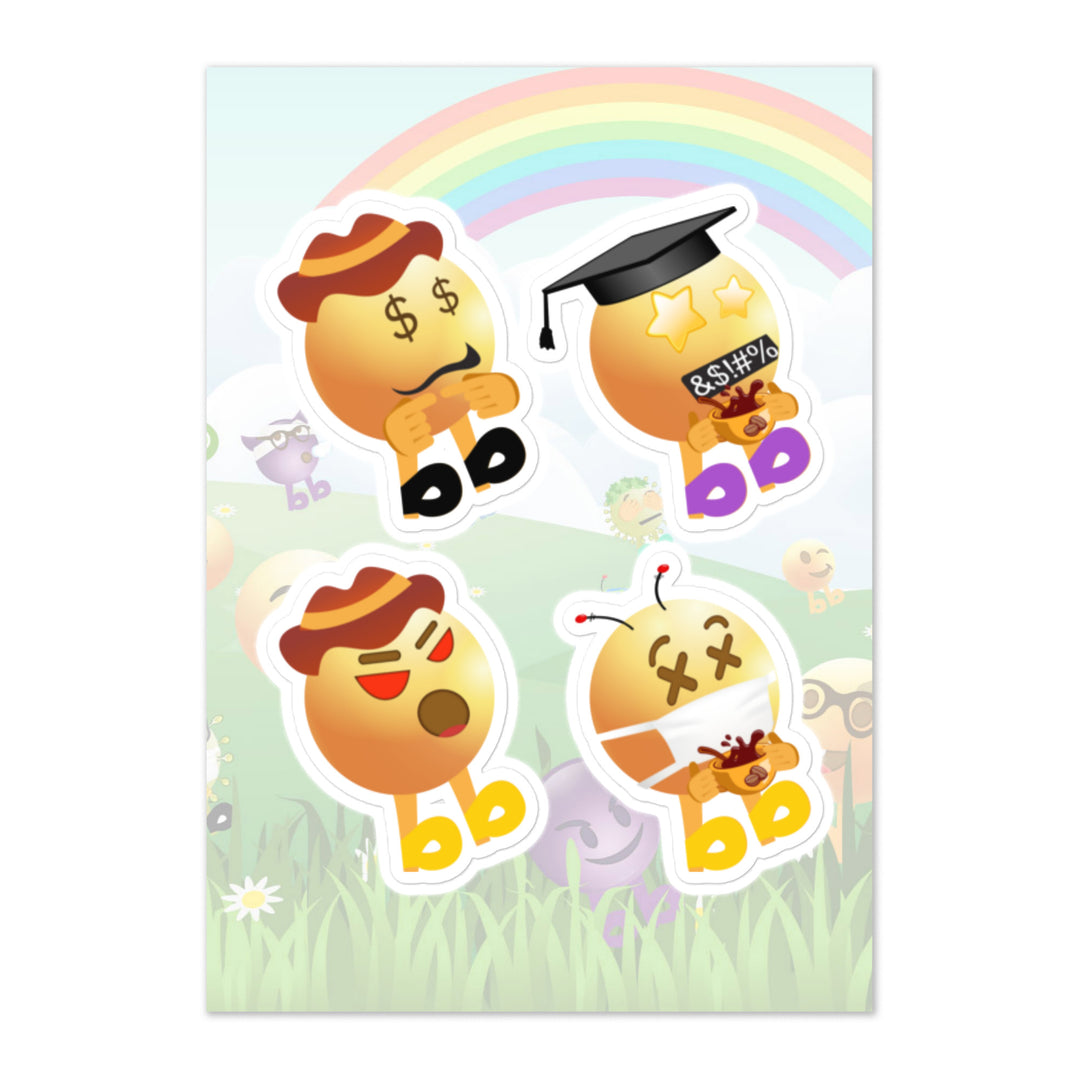 Megabb PaPa Stickers - Emojibb