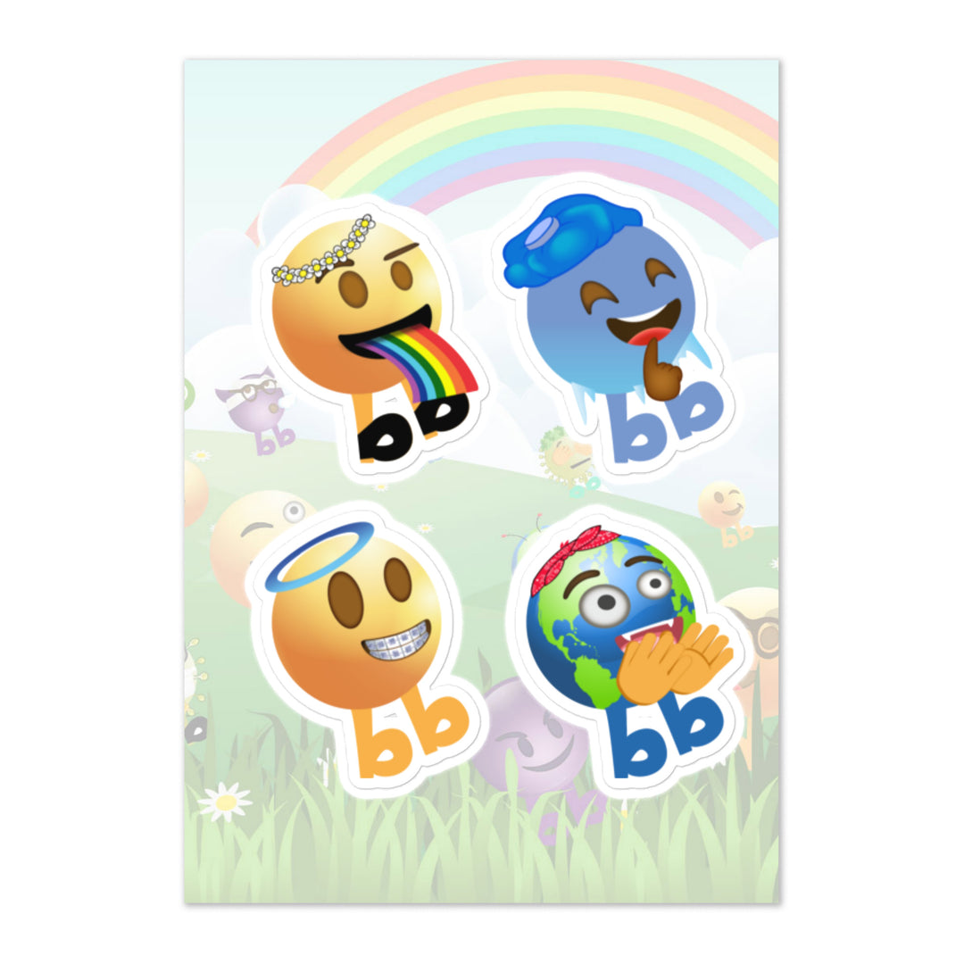 Megabb PaPa Stickers - Emojibb