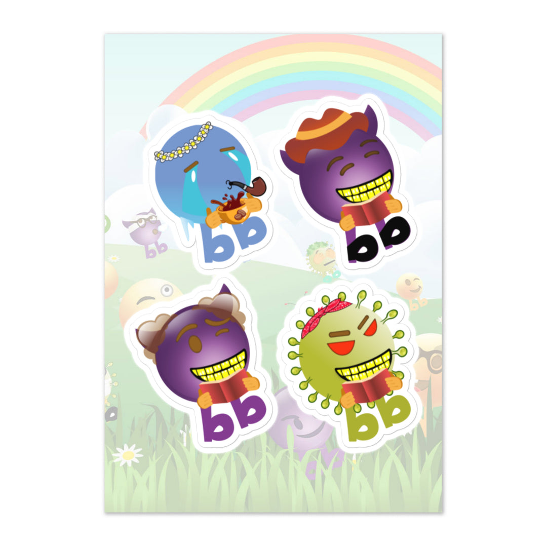 Megabb PaPa Stickers - Emojibb