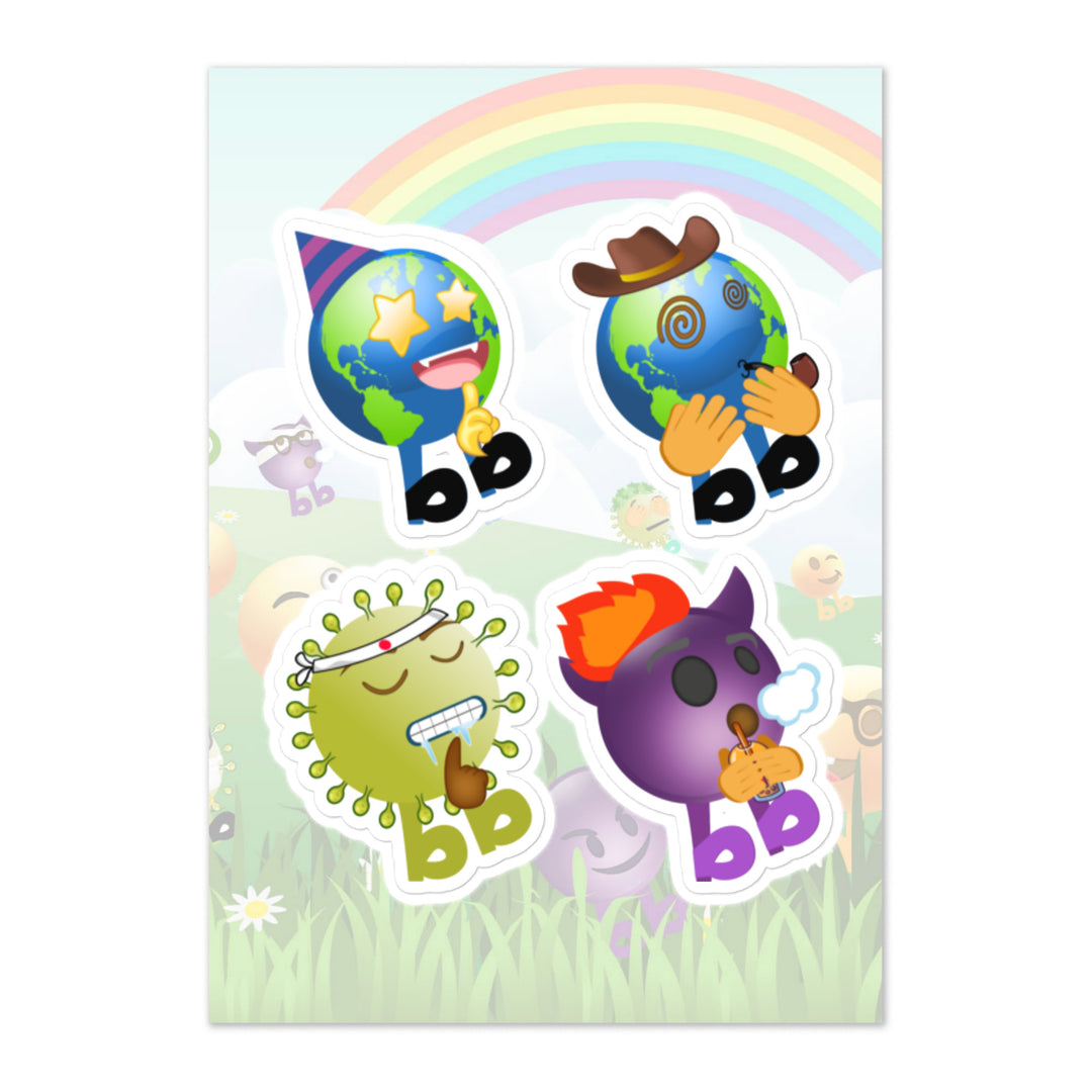 Megabb PaPa Stickers - Emojibb