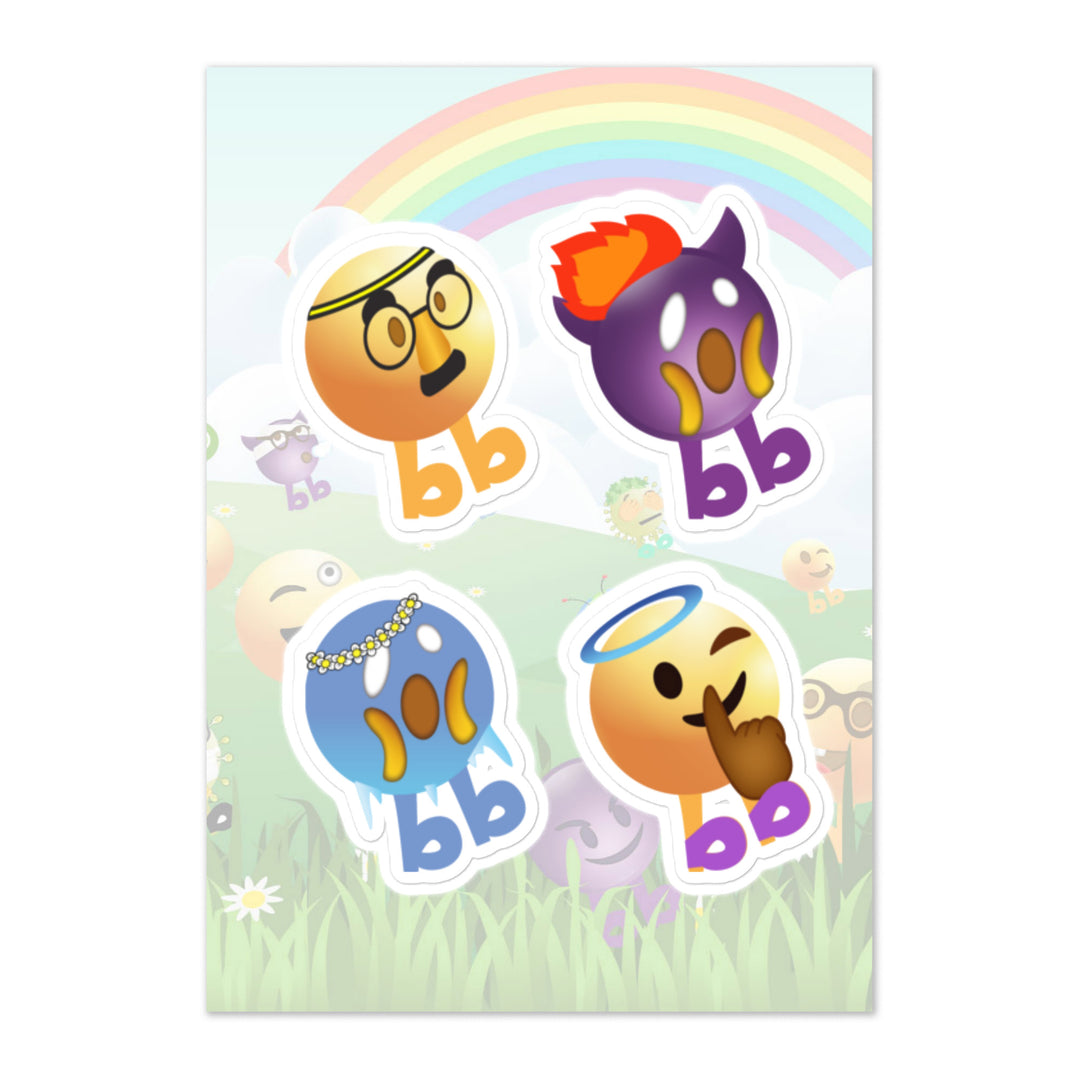 Megabb PaPa Stickers - Emojibb