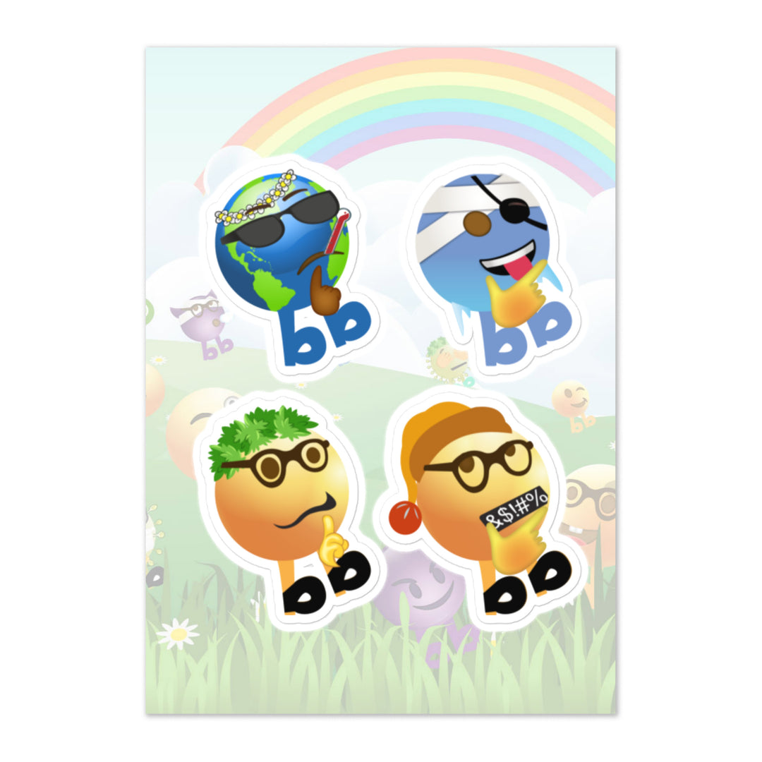 Megabb PaPa Stickers - Emojibb