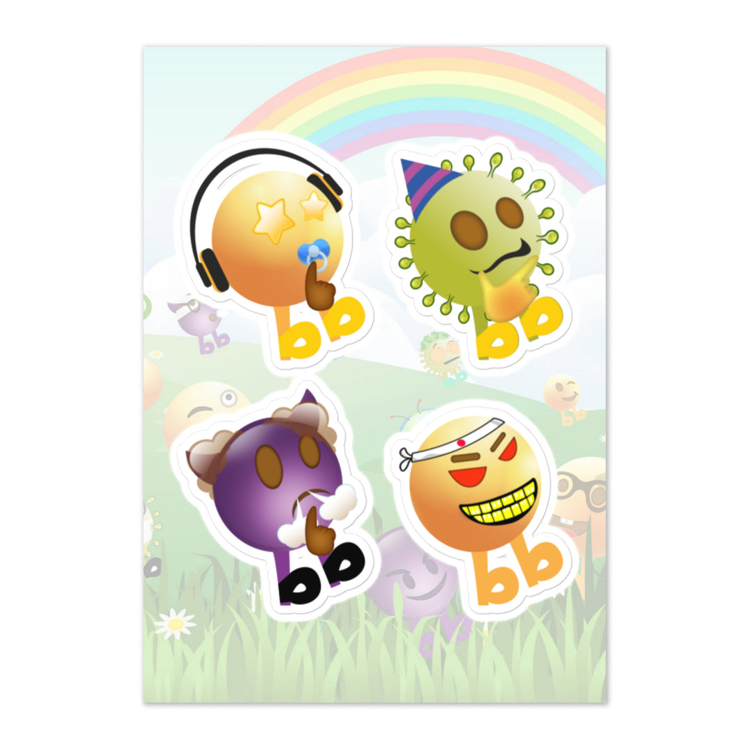 Megabb PaPa Stickers - Emojibb