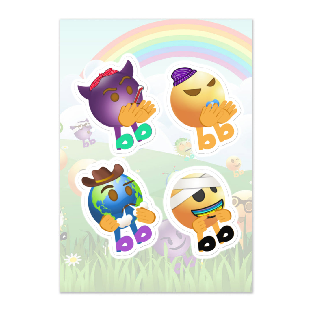 Megabb PaPa Stickers - Emojibb