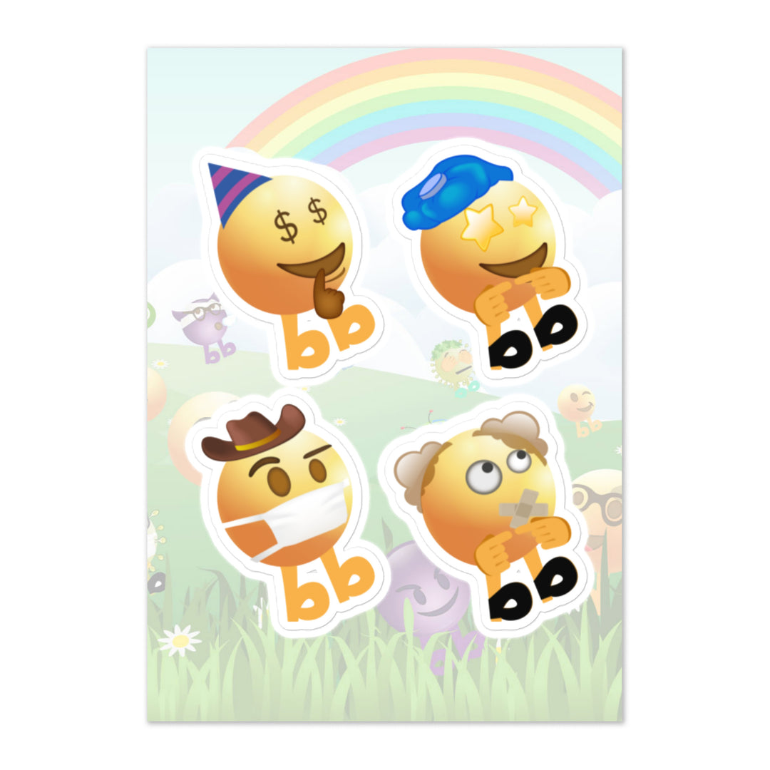 Megabb PaPa Stickers - Emojibb