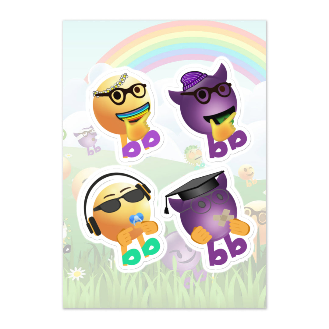 Megabb PaPa Stickers - Emojibb