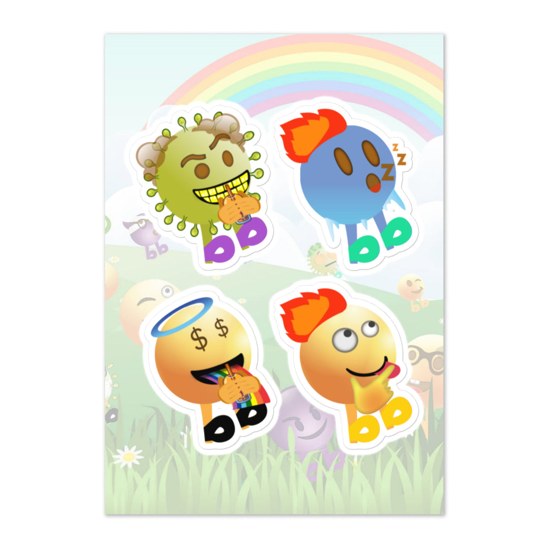 Megabb PaPa Stickers - Emojibb