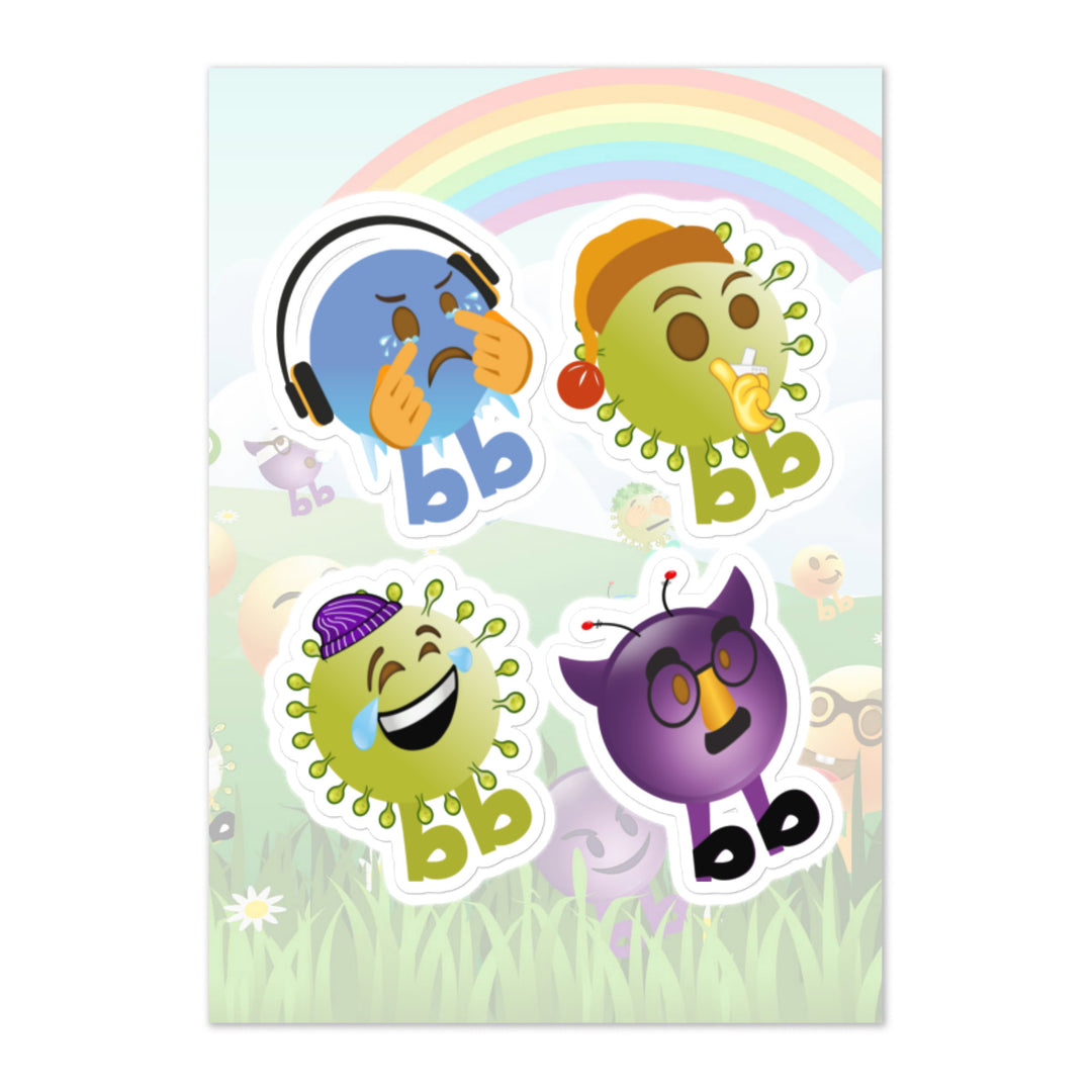 Megabb PaPa Stickers - Emojibb