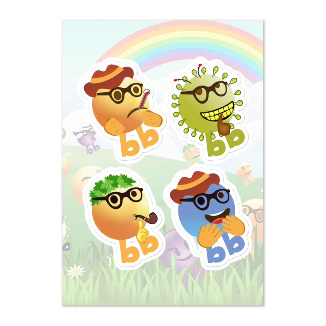 Megabb PaPa Stickers - Emojibb