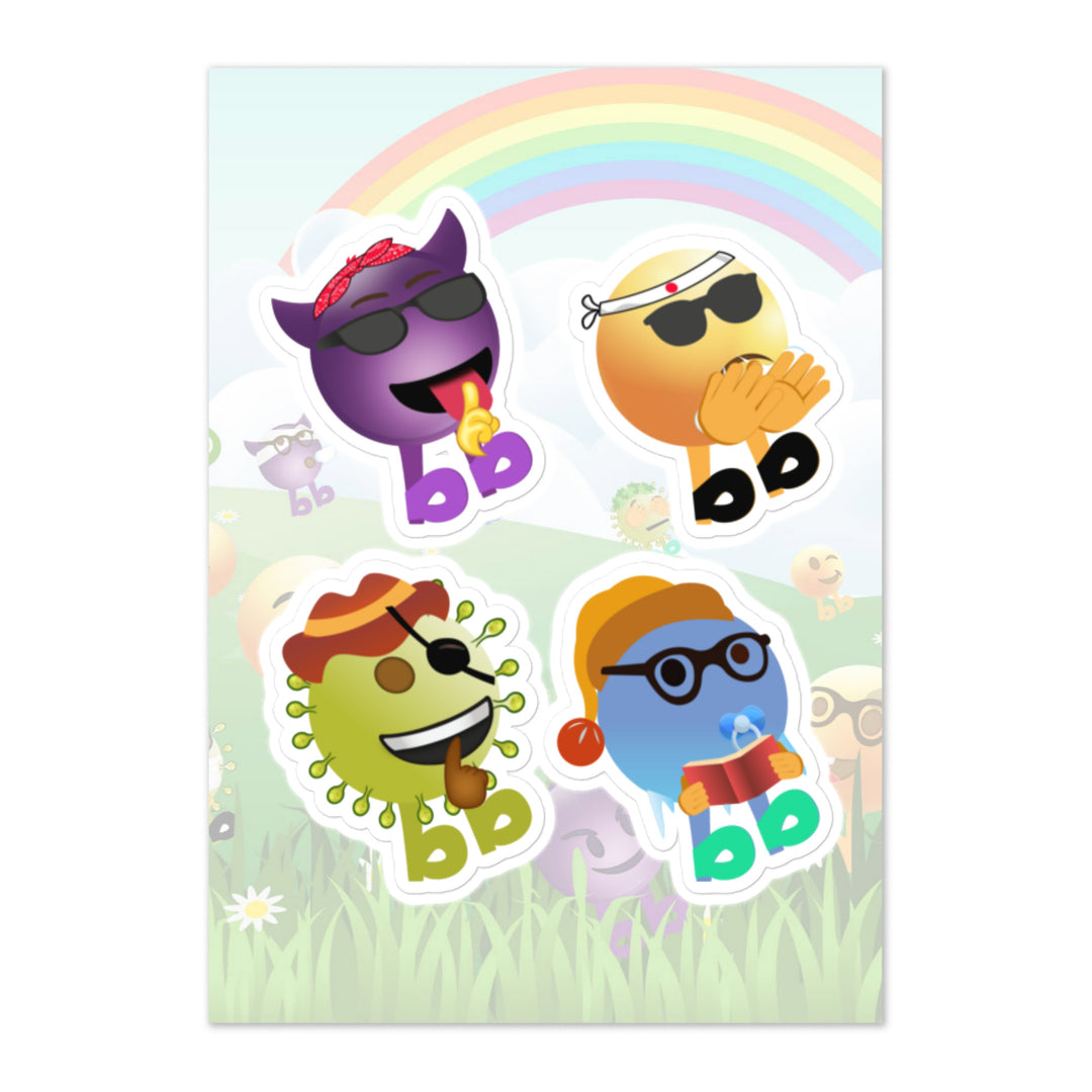 Megabb PaPa Stickers - Emojibb