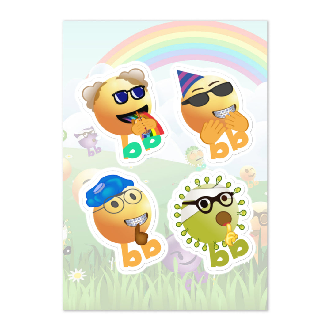 Megabb PaPa Stickers - Emojibb