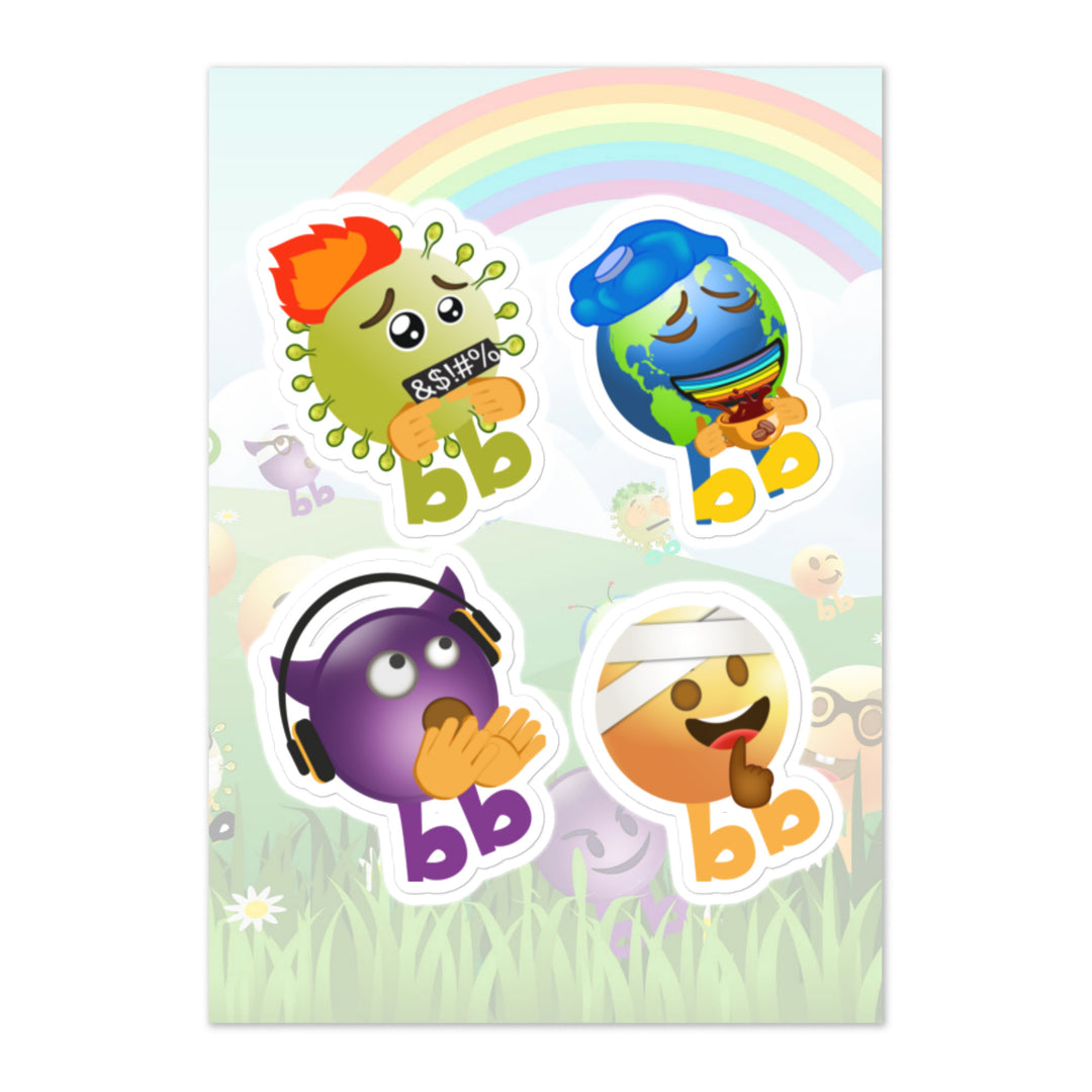 Megabb PaPa Stickers - Emojibb