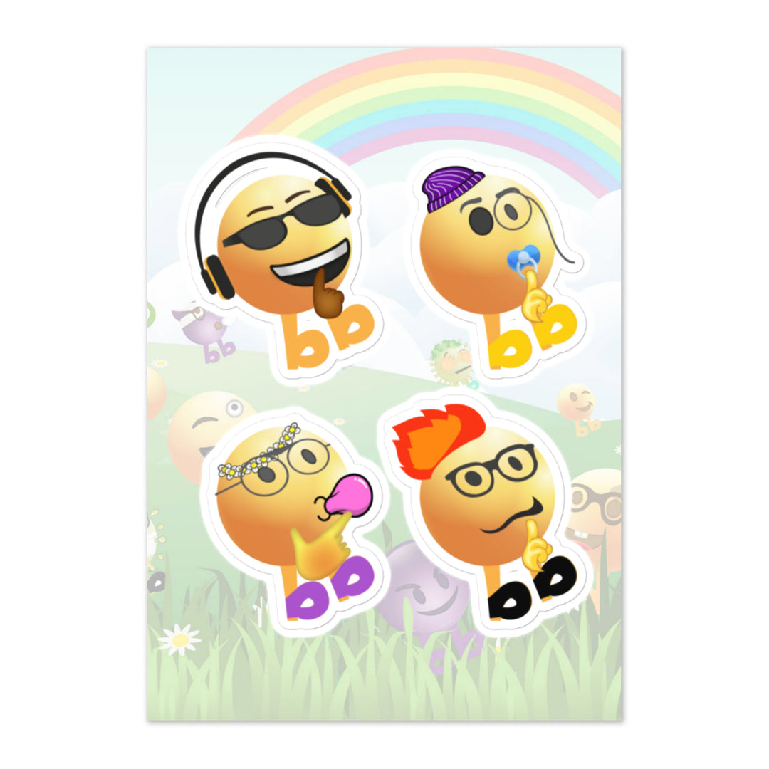 Megabb PaPa Stickers - Emojibb