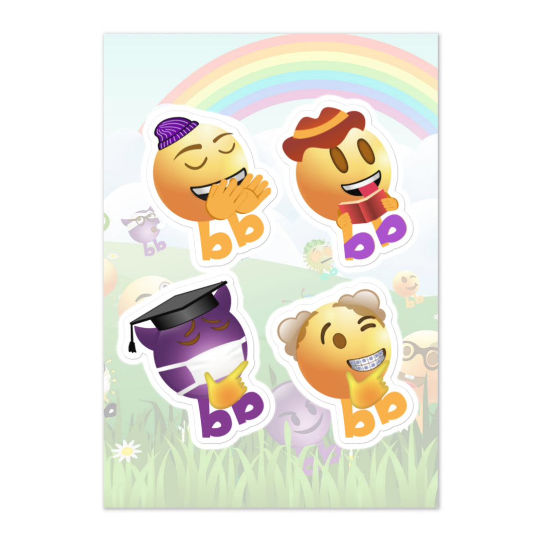 Megabb PaPa Stickers - Emojibb