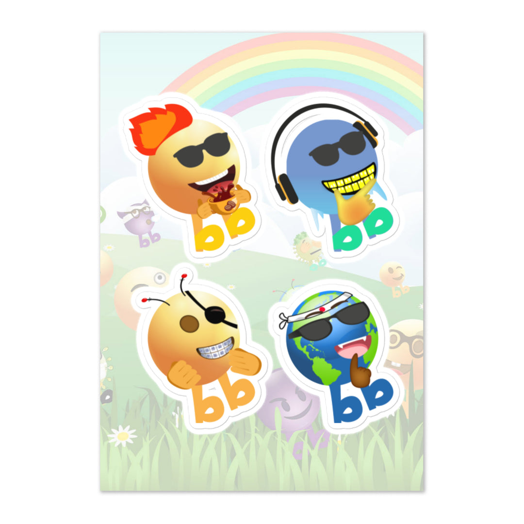 Megabb PaPa Stickers - Emojibb
