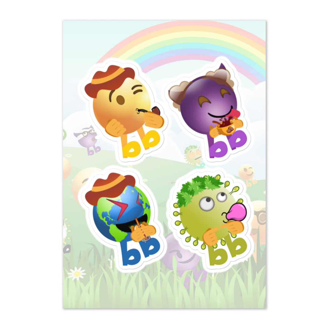 Megabb PaPa Stickers - Emojibb