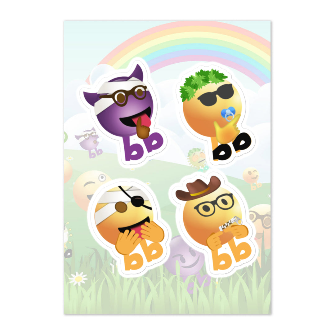 Megabb PaPa Stickers - Emojibb