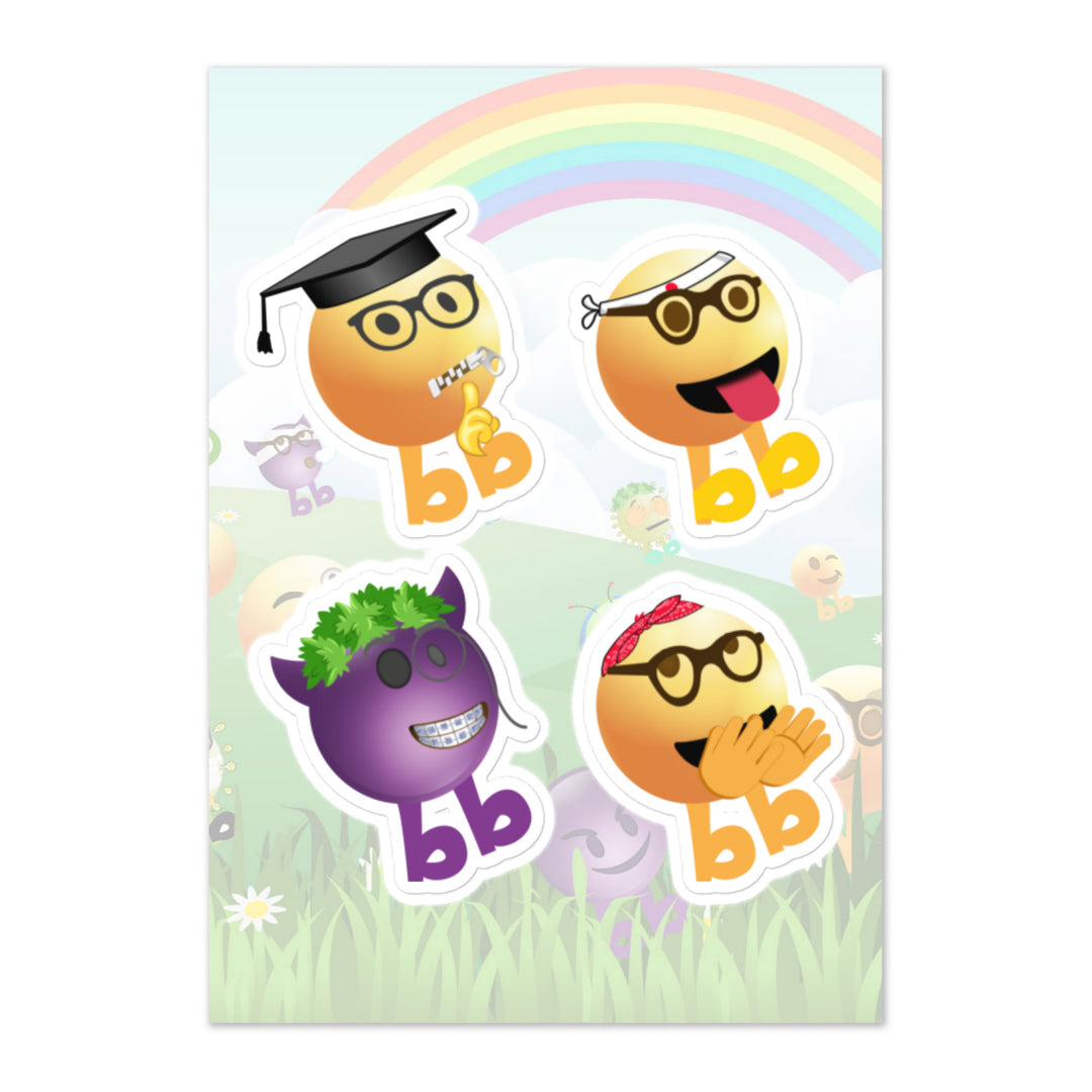 Megabb PaPa Stickers - Emojibb