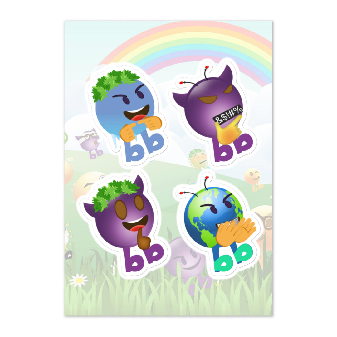 Megabb PaPa Stickers - Emojibb