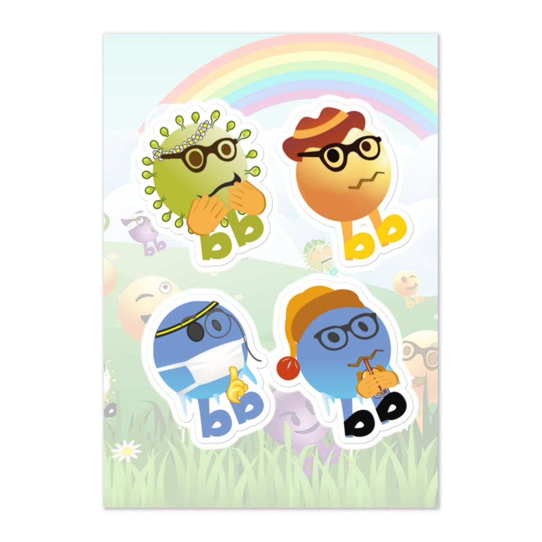 Megabb PaPa Stickers - Emojibb