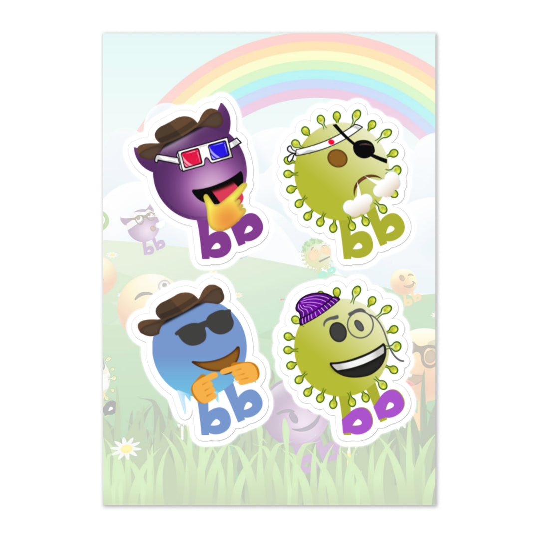 Megabb PaPa Stickers - Emojibb