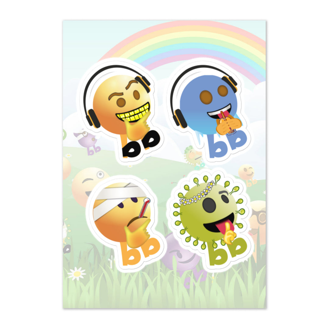 Megabb PaPa Stickers - Emojibb