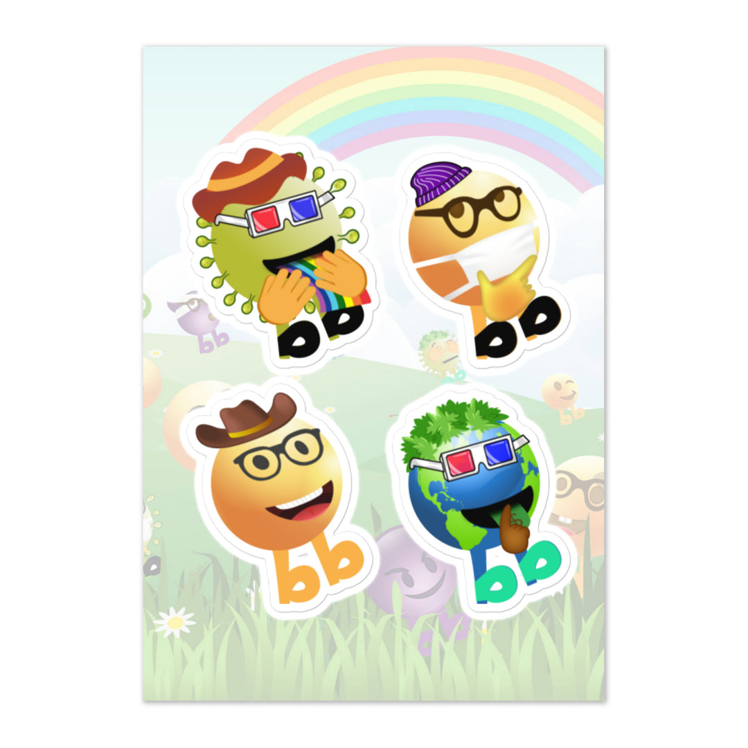 Megabb PaPa Stickers - Emojibb