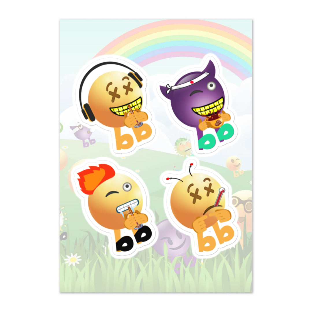 Megabb PaPa Stickers - Emojibb