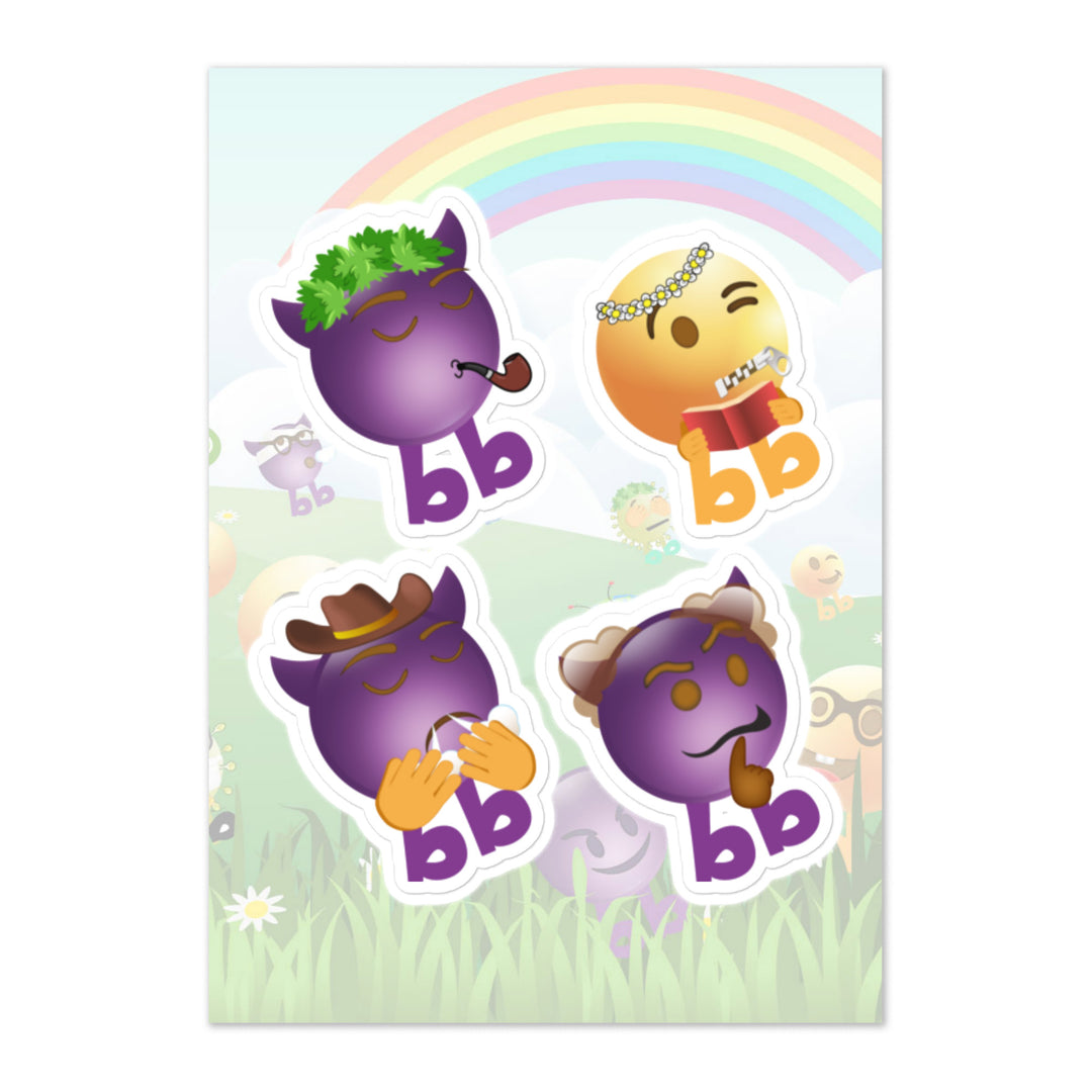 Megabb PaPa Stickers - Emojibb