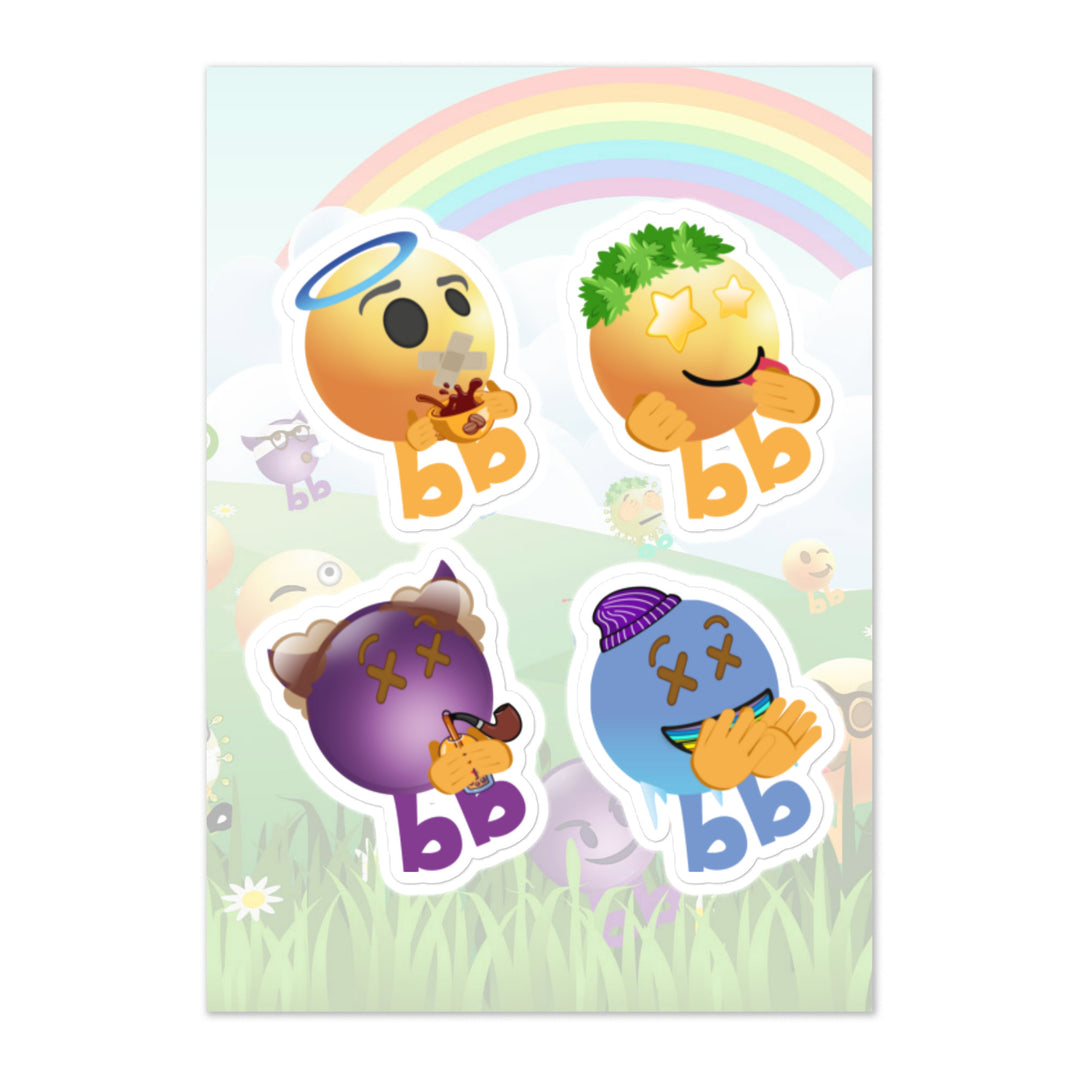 Megabb PaPa Stickers - Emojibb