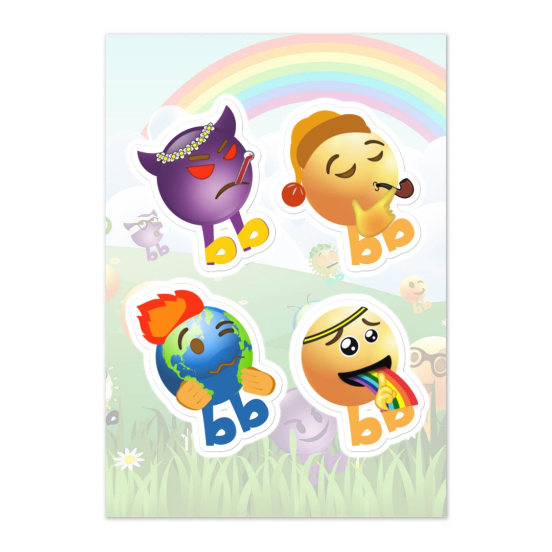 Megabb PaPa Stickers - Emojibb