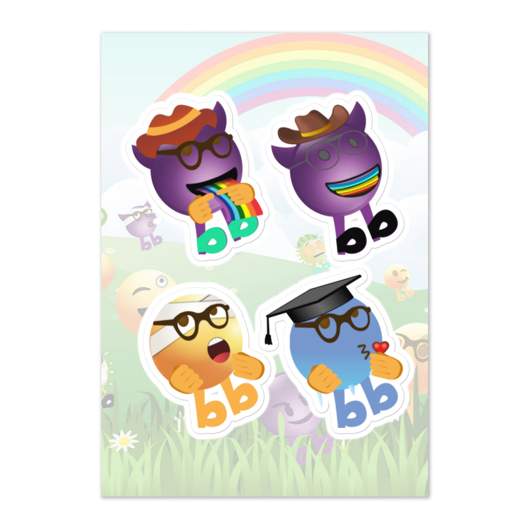 Megabb PaPa Stickers - Emojibb