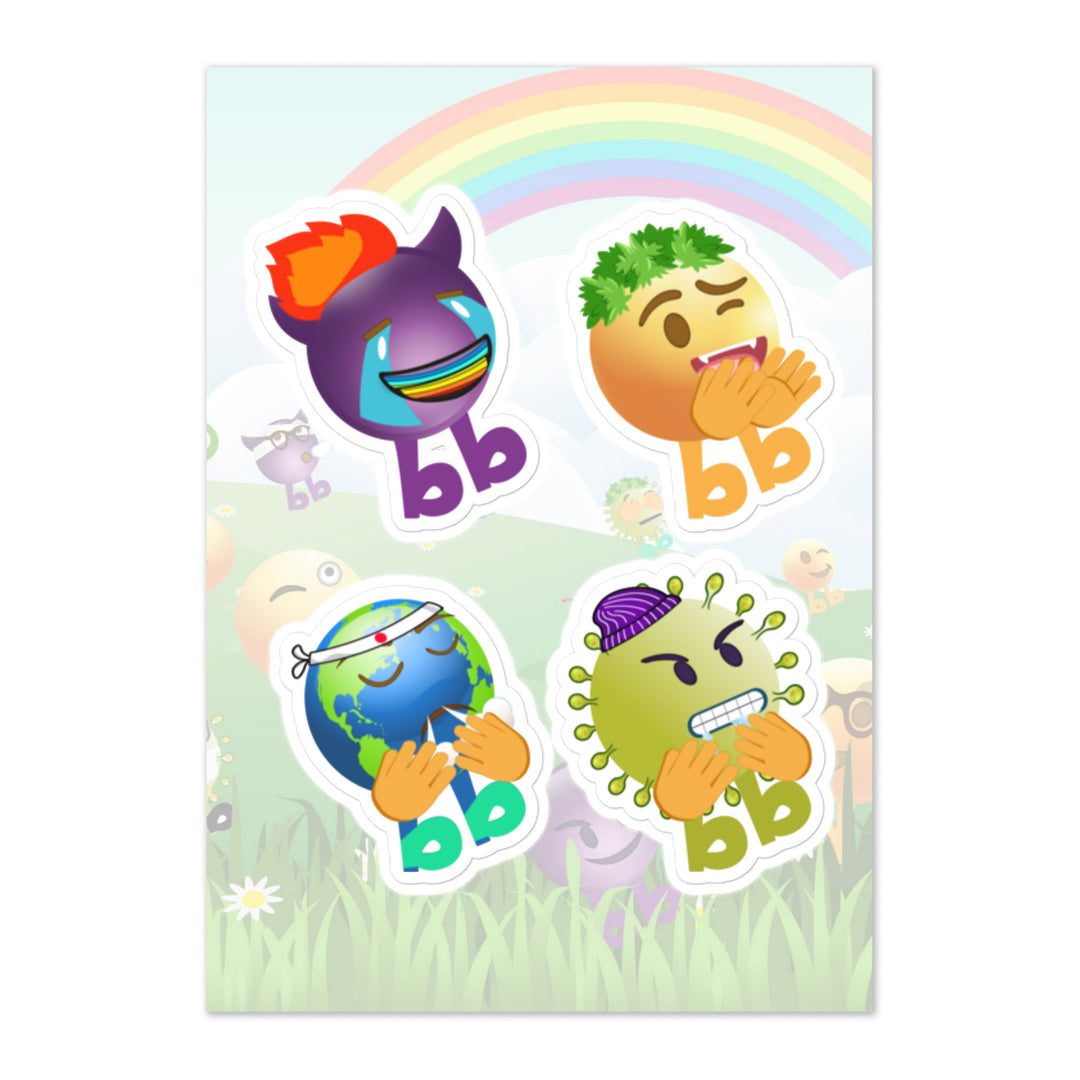 Megabb PaPa Stickers - Emojibb