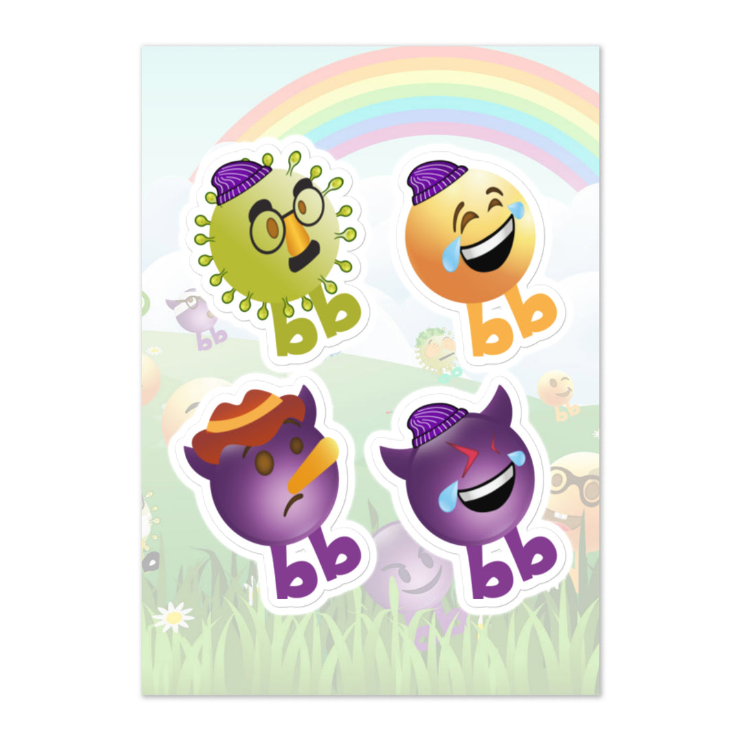 Megabb PaPa Stickers - Emojibb