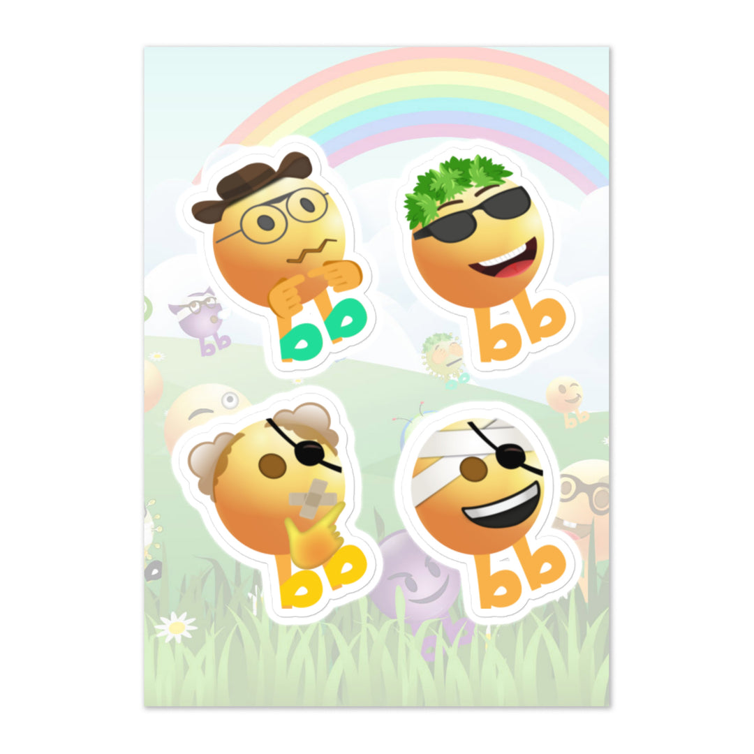 Megabb PaPa Stickers - Emojibb