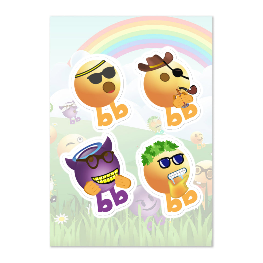 Megabb PaPa Stickers - Emojibb