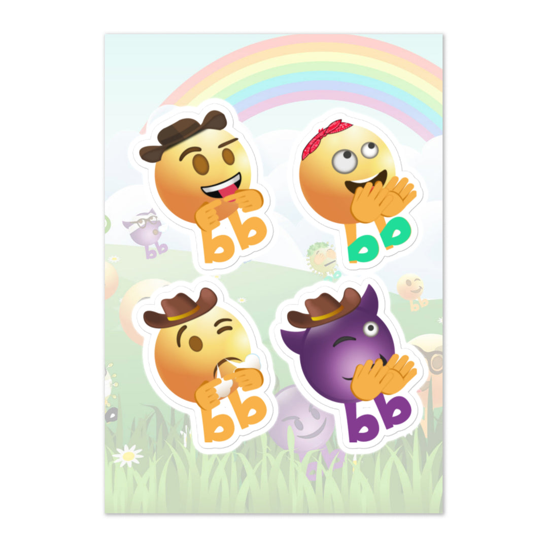 Megabb PaPa Stickers - Emojibb