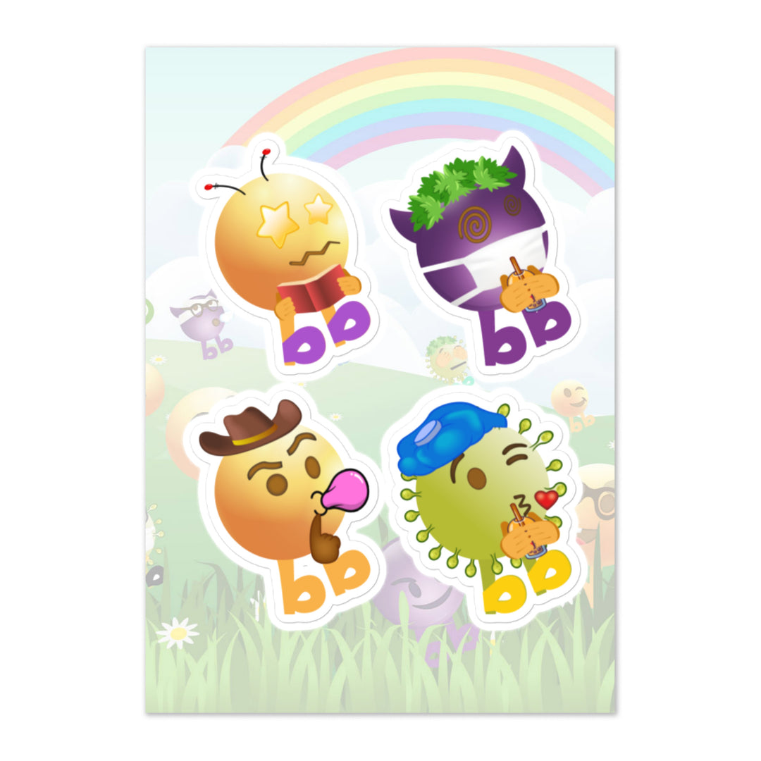 Megabb PaPa Stickers - Emojibb