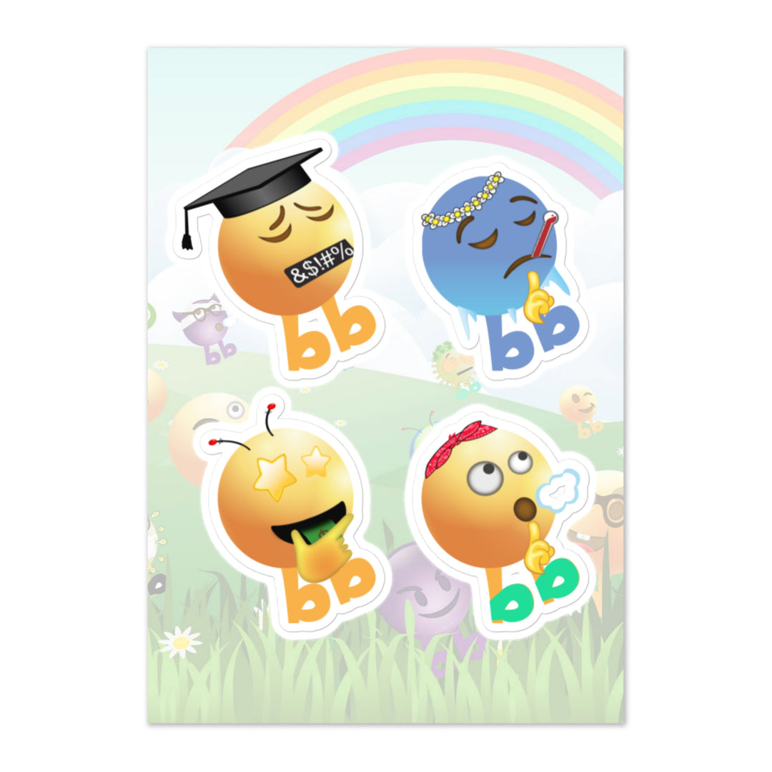 Megabb PaPa Stickers - Emojibb