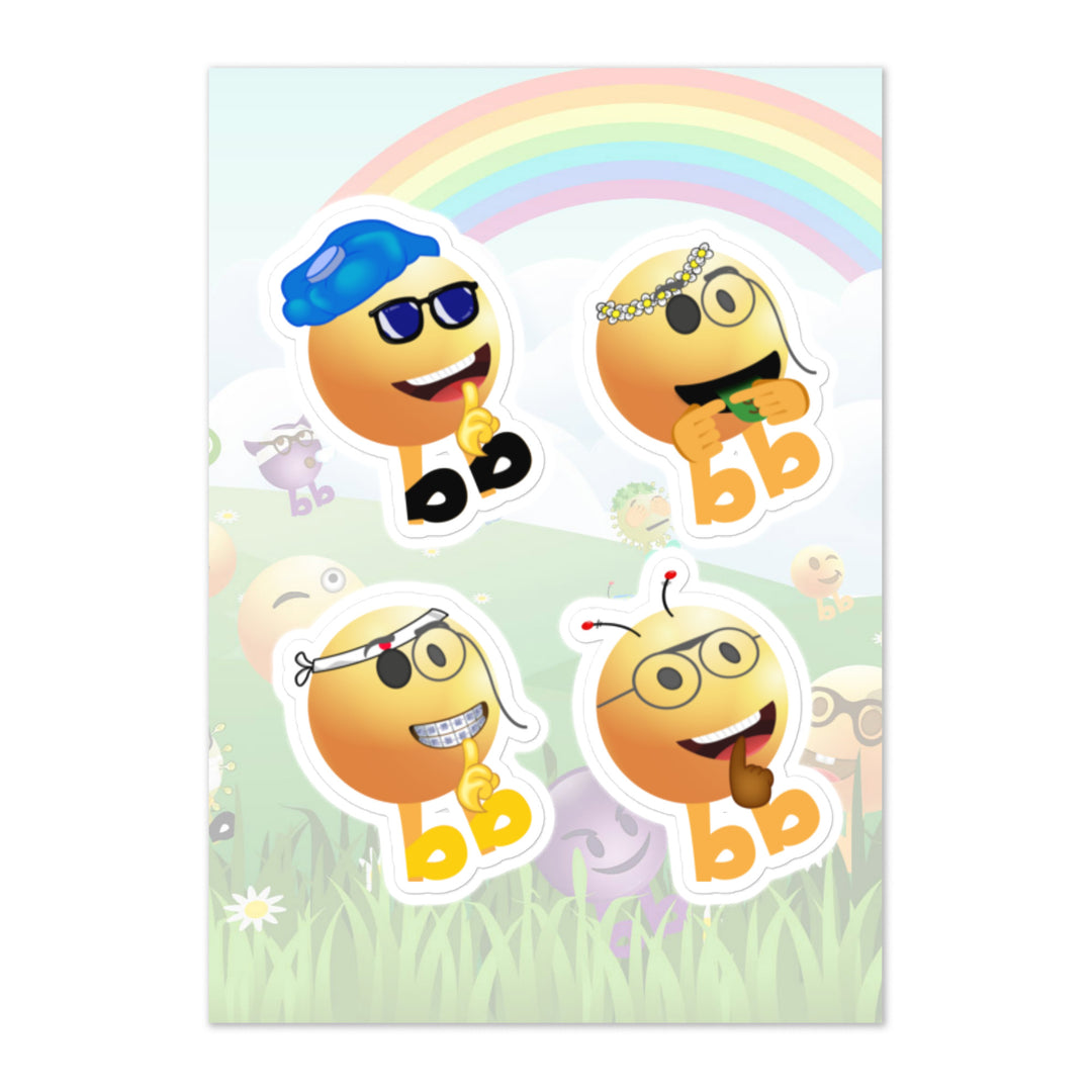 Megabb PaPa Stickers - Emojibb